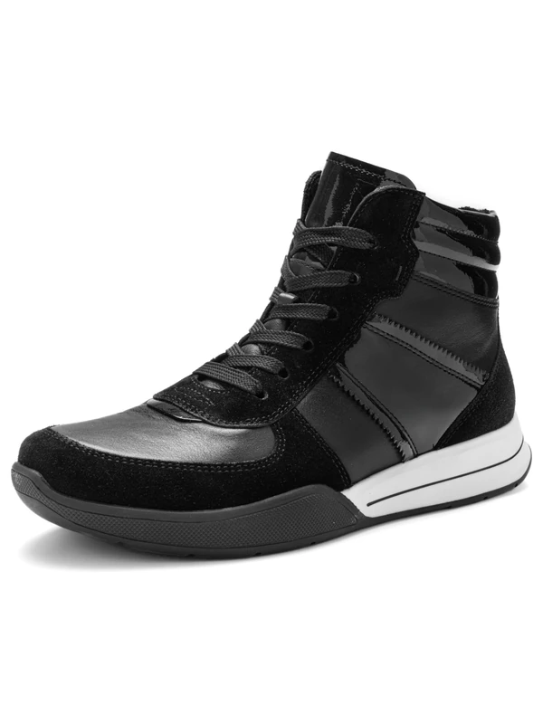 ARA Women's Monza Sneaker, Black, 4.5 UK