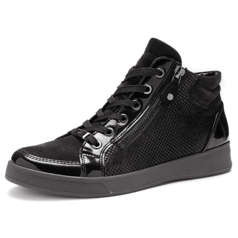 ARA Rome Women's Trainers Black, Black, 8 UK