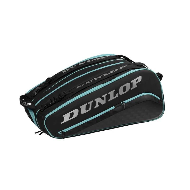DUNLOP Padel Paletero Elite Thermo Bag, Black/Petrol