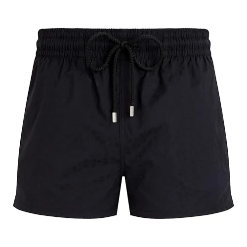 Vilebrequin, Short Swim Shorts Jacquard Turtles, XXXL, Black