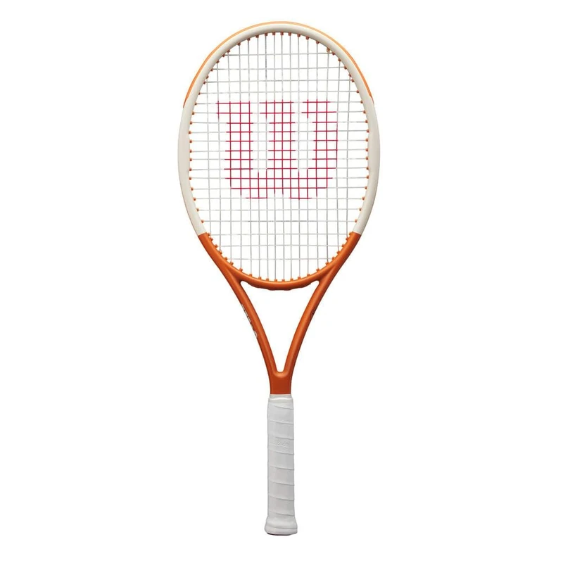Wilson Roland-Garros Team 102 Tennis Racket, Features an Ultra-Light Frame for Superb Manoeuvrability and Boosted Power, Achieve Increased Reach and Stable Torsion, Colour: Navy/White, Size: 1