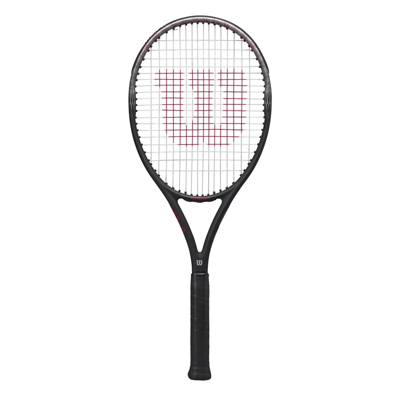 Wilson Pro Staff Precision 100 Tennis Racket, Precision Mastery and Vibration Control, With an Ergonomic Handle, Colour: Black/Red/White, Size: 4