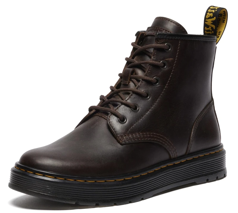 Dr. Martens Men's Brookline Chukka 6 Eye Platform Boot - Brown