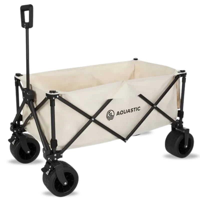 AQUASTIC Handcart, Aluminium, Beige, 127 L