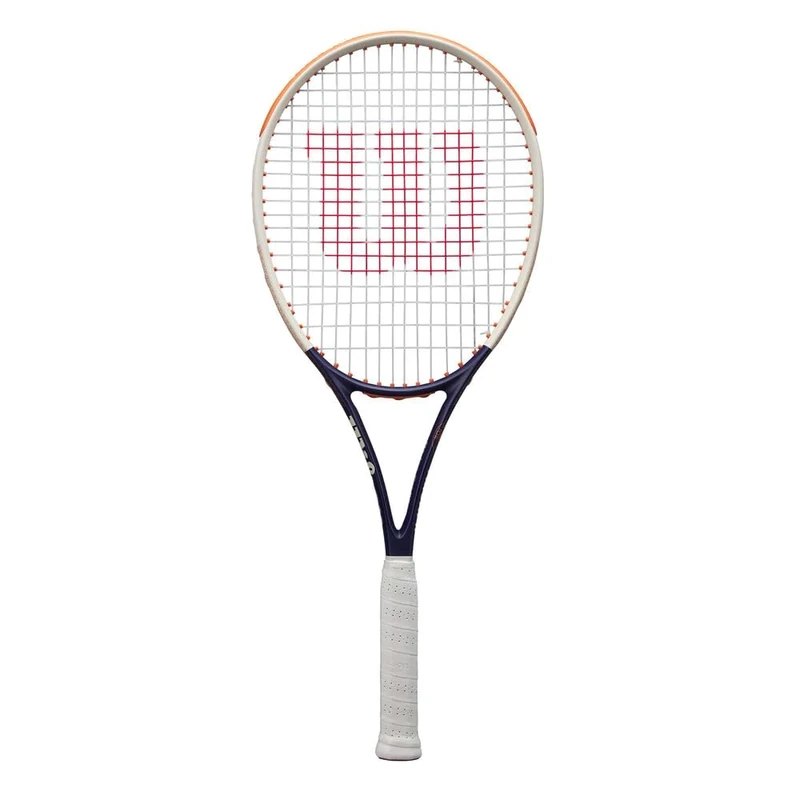 Wilson Roland-Garros Triumph Tennis Racket, Navy/White, 4-1/8" (1)