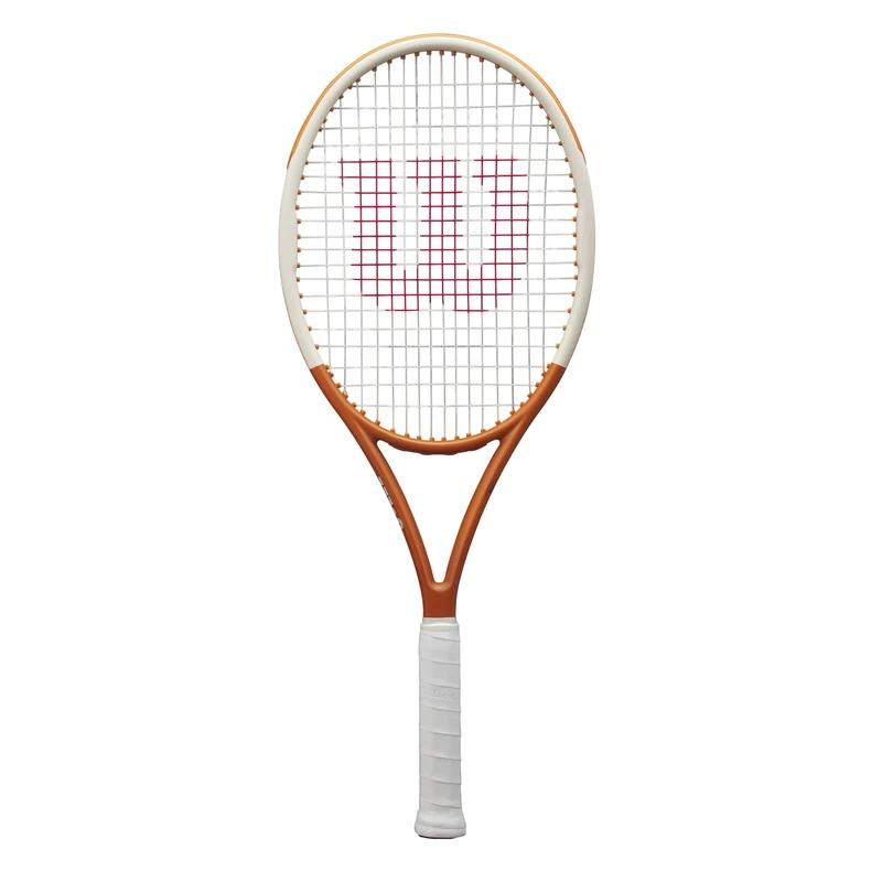 Wilson Roland-Garros Team 102 Tennis Racket, Features an Ultra-Light Frame for Superb Manoeuvrability and Boosted Power, Achieve Increased Reach and Stable Torsion, Colour: Navy/White, Size: 4