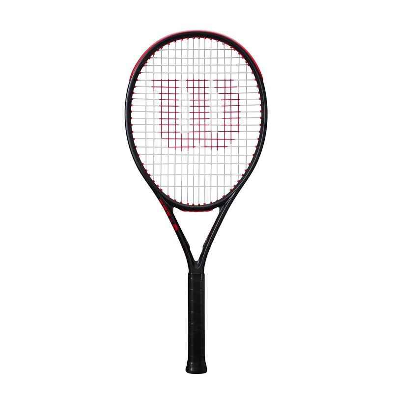 Wilson Clash 26 V3 Tennis Racket, Innovative Design and Kid-Friendly Build, With an Expansive Sweet Spot, Revolutionary Playability, Comfort-Focused Technology, Colour: Black, Size: 26 - Image 1