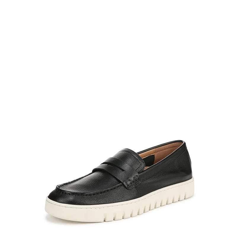 Vionic Men's M Uptown Loafer, Black Leather, 6 UK