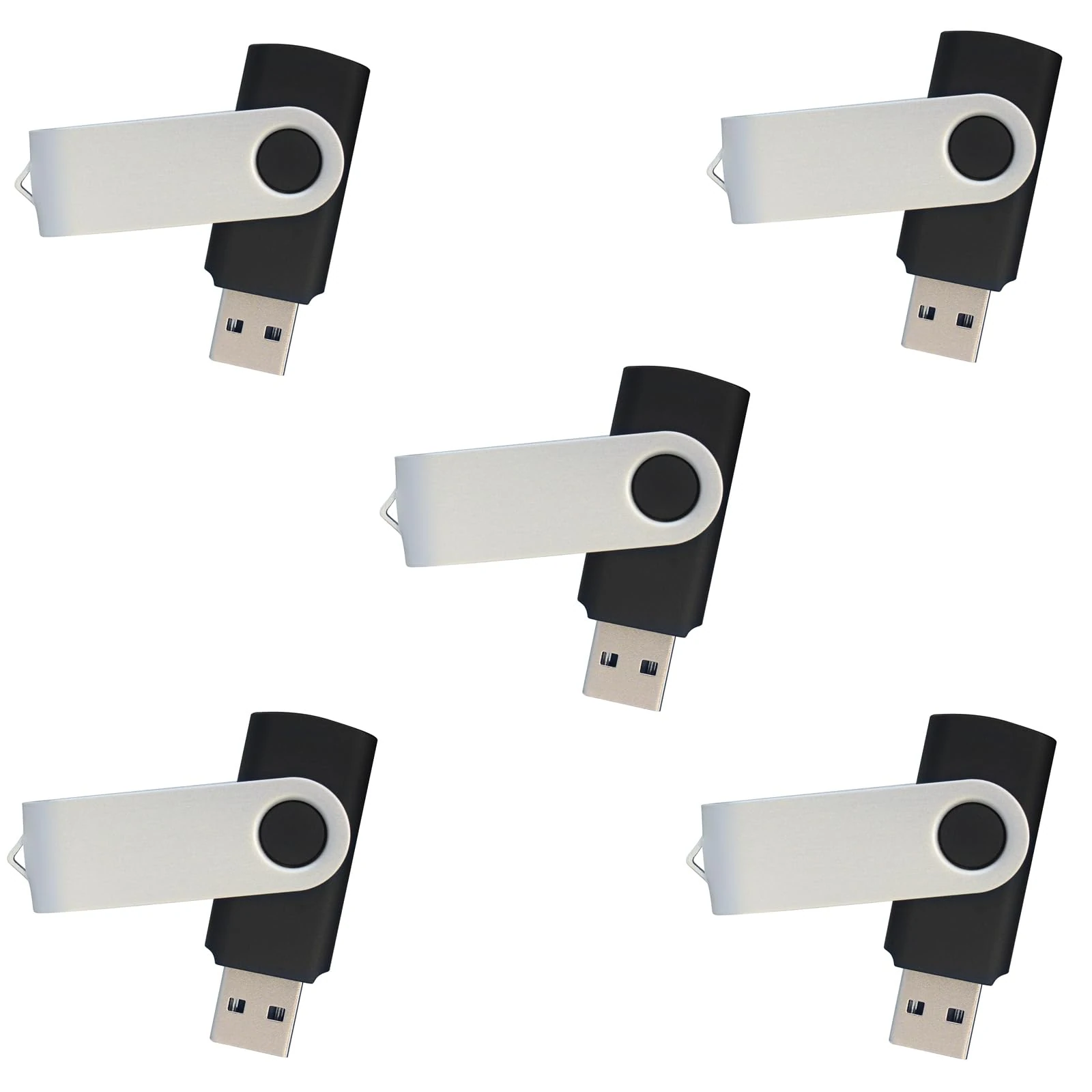 lcwamy 8GB USB Stick 5 Pack USB Flash Drives 5 Pack USB2.0 Flash Drive 8GB Pack USB Flash Drive Thumb Drive Pack Memory Stick