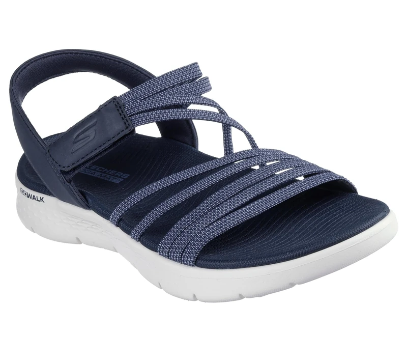 Skechers Women's GO Walk Sandals - Multi-Strap Gore Quarter Strap