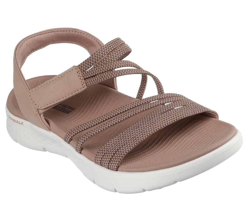 Skechers Women's GO Walk Sandals - Multi-Strap Gore Quarter Strap