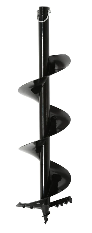 Original Einhell Earth Auger Attachment with a Ø of 200 mm (Compatible with Einhell Cordless Earth Auger GP-EA 18/150 Li BL, bore Diameter 200 mm, bore Length 80 cm)