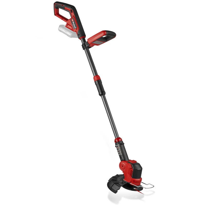 Einhell Cordless Trimmer GE-CT 18/25 Li-Solo Power X-Change (18 V, 25 cm Cutting Width, rotatable and tiltable Motor Head, incl. 20x Plastic Blades, Without Battery)