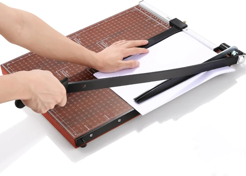 NICTEMAW A3 Professional Paper Trimmer - 55cmB0DX75NYRD Guillotine Cutter with Ergonomic Handle for Office, Craft & Scrapbooking