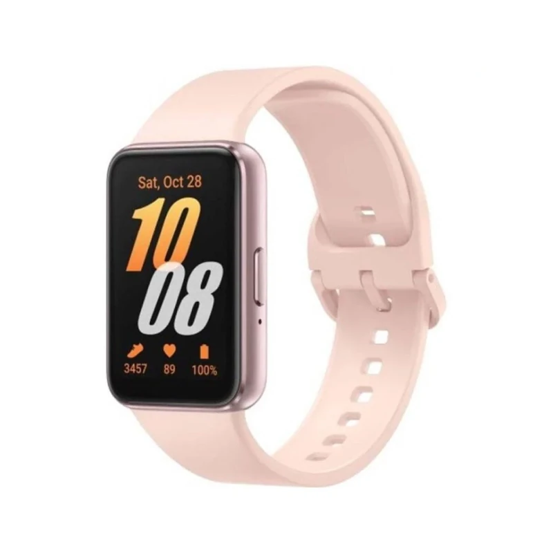 Samsung Galaxy Fit3 Pink Gold AMOLED, 13-Day Battery, Fast Charge