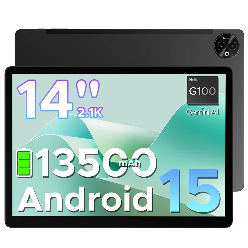 DOOGEE New Android 15 Tablet-BLACK-a3