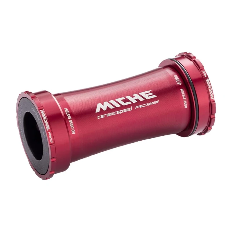 Miche Integrale RD Ceramic Speed Bottom Bracket, Red, 86.5x41 (BB86) - Image 1