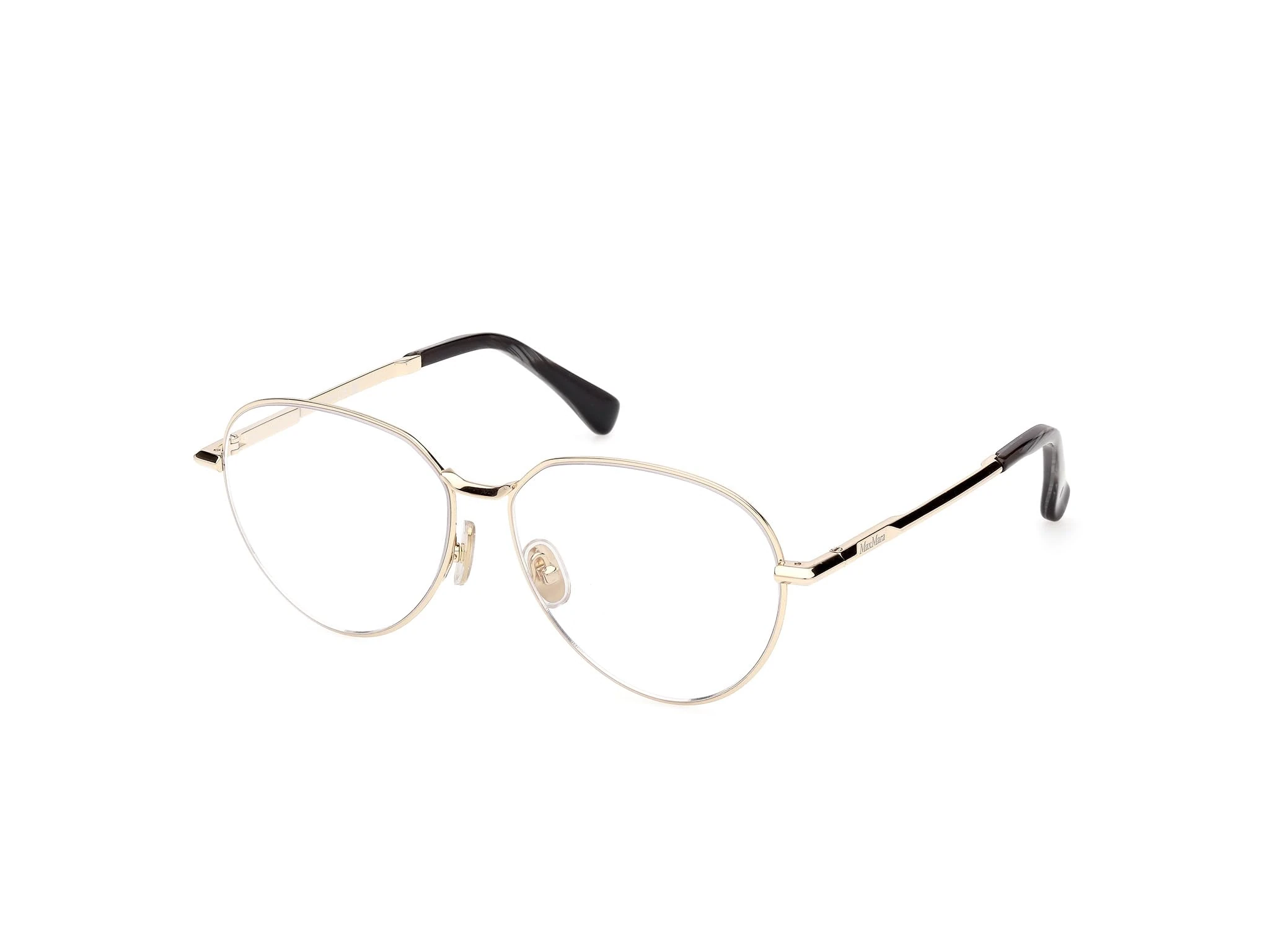 MaxMara MM5178 032 shiny pale gold 56/14/140 WOMAN Eyewear Frame