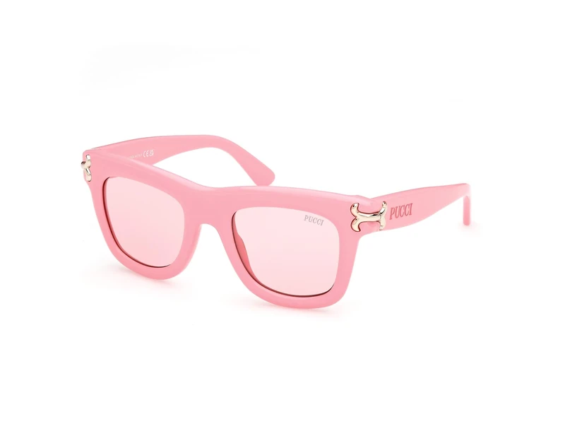 Emilio Pucci Ep0222 Sunglasses, Shiny Pink, 50/22/140