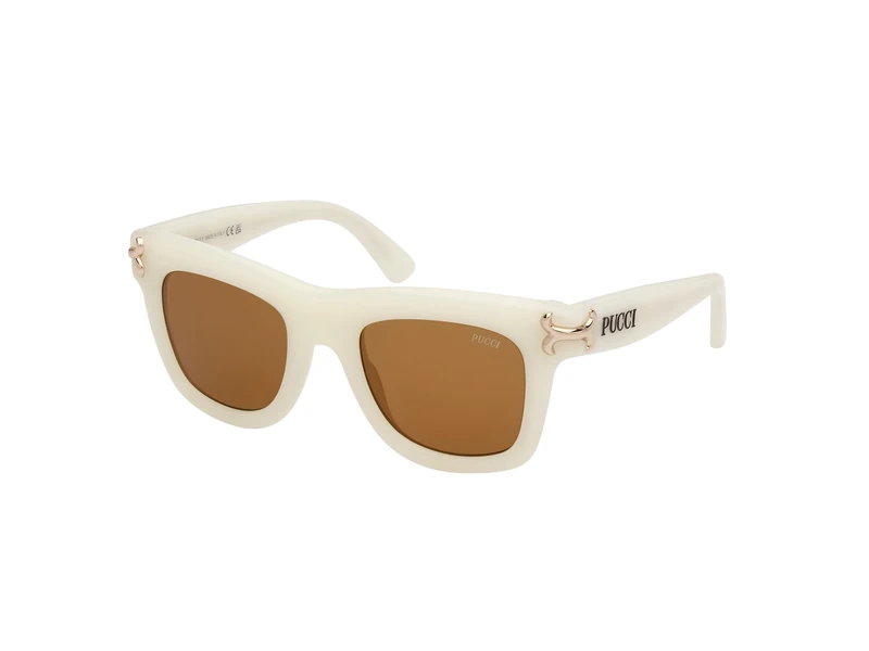 Emilio Pucci Ep0222 Sunglasses, White, 50/22/140
