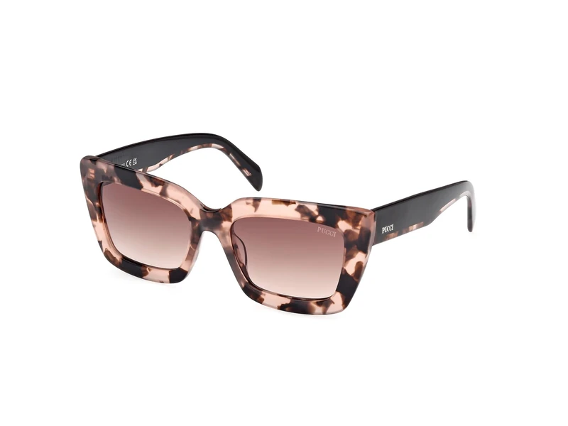 Emilio Pucci Ep0202 Sunglasses, Coloured Havana, 54/19/140