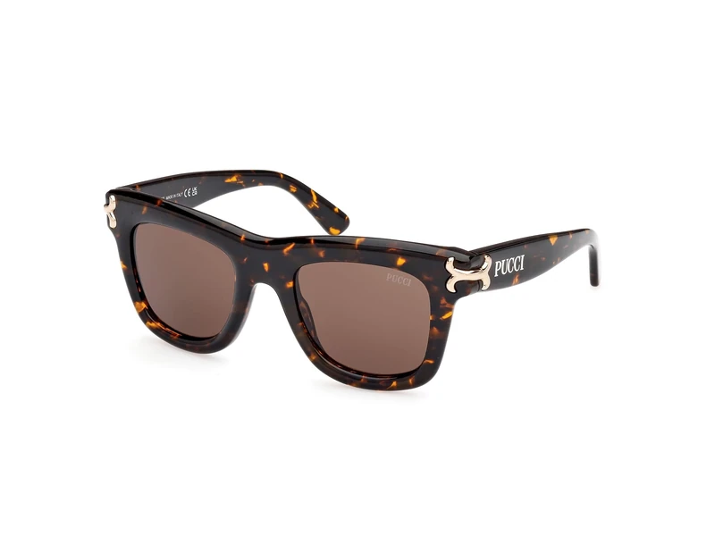 Emilio Pucci Ep0222 Sunglasses, Dark Havana, 50/22/140