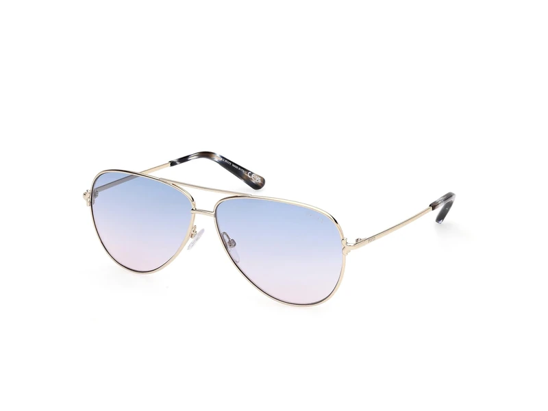PUCCI Unisex EP0229 Sunglasses, Gold, 60/11/140
