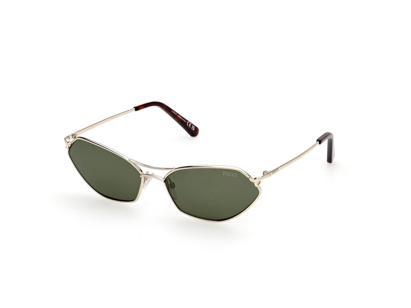 Emilio Pucci Ep0224 Sunglasses, Gold, 60/16/140