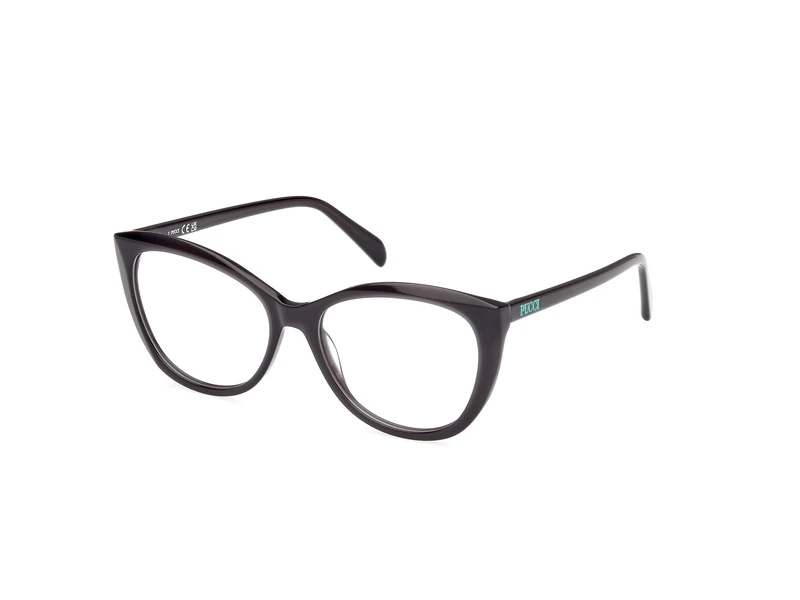 Emilio Pucci Ep5249 Lunettes de Soleil, Shiny Black, 55
