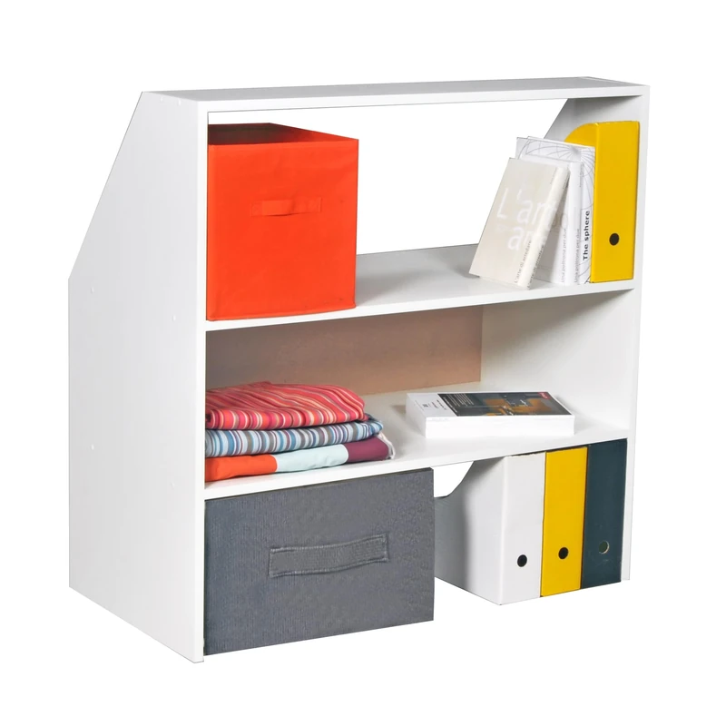 WEBER INDUSTRIES Alix Slope Storage Unit, H 100 x L 100 x D 50 cm, White - Image 1