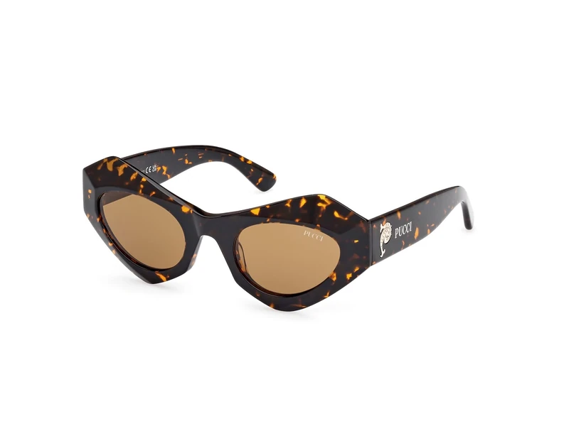 Emilio Pucci Ep0214 Sunglasses, Dark Havana, 50/23/140