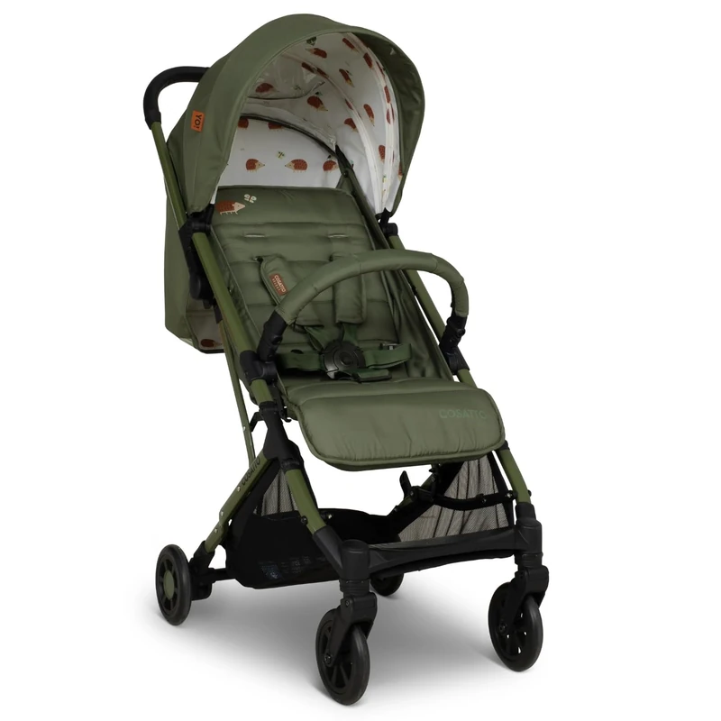 Cosatto Yo Travel Stroller - Baby Pushchair Lightweight Compact Fold from Birth to 25kg - Airline Compatible, One Hand Easy Fold, Large 8kg Shopping Basket, Raincover & Bumper Bar (Hoglet) - Image 1