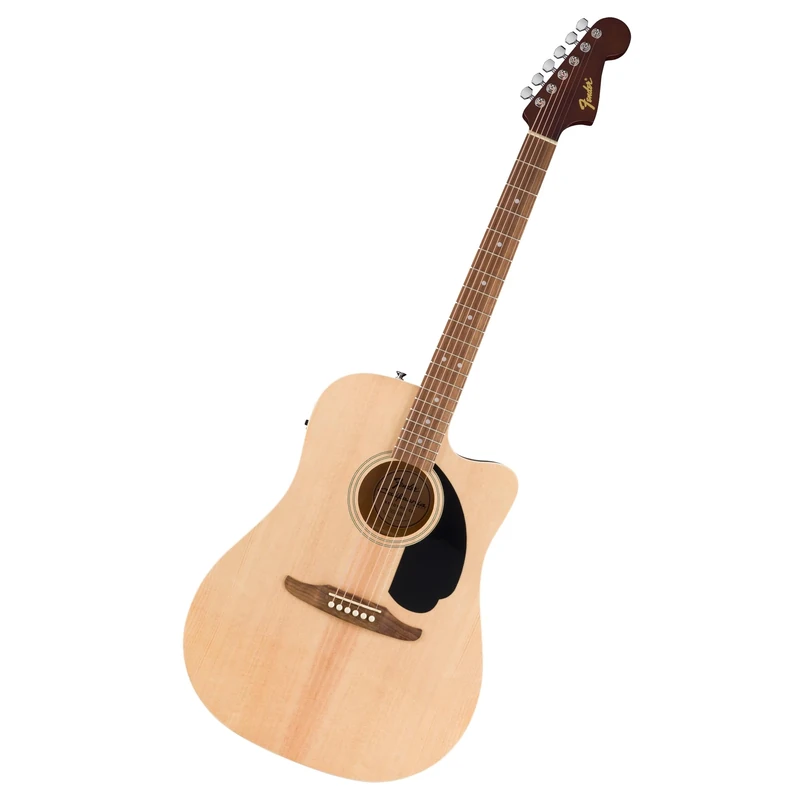 Fender California Debut Redondo Dreadnought with cutaway Acoustic Guitar CE, Spruce Top, Black Pickguard, Natural