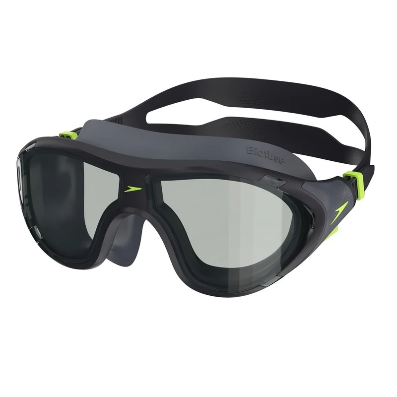 Speedo Unisex-Adult Biofuse Mask | Dive | Swim | Ergonomic Design | Open Water | Leak Free Goggles