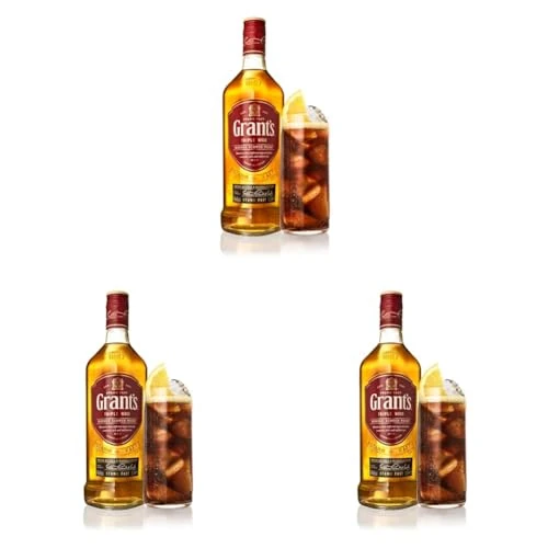 Grant's Scotch Whisky, 1L (Pack of 3) - Image 1