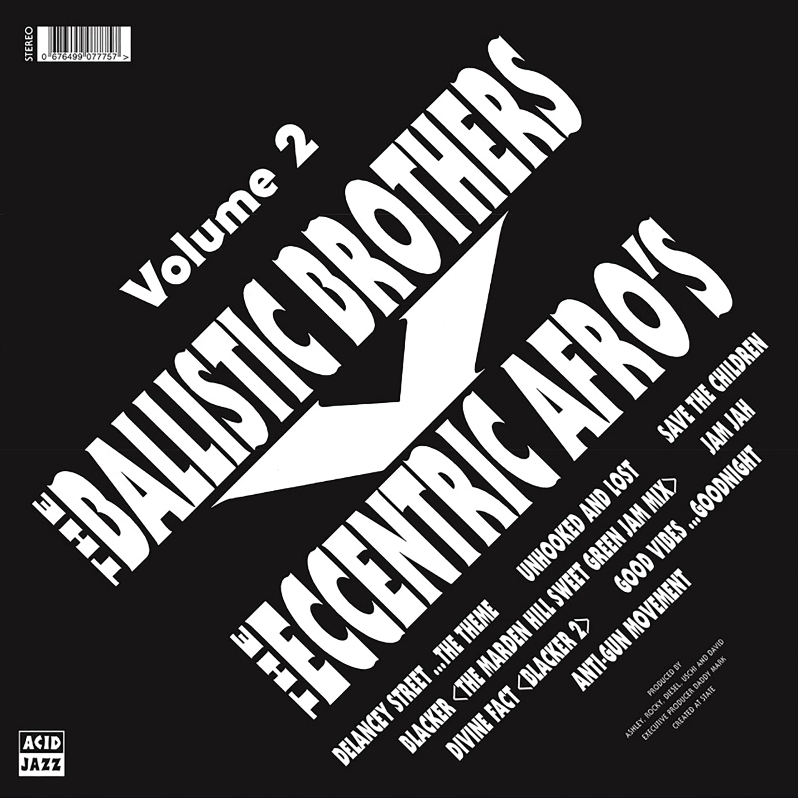 The Ballistic Brothers Vs. The Eccentric Afros - Volume 2 [VINYL]