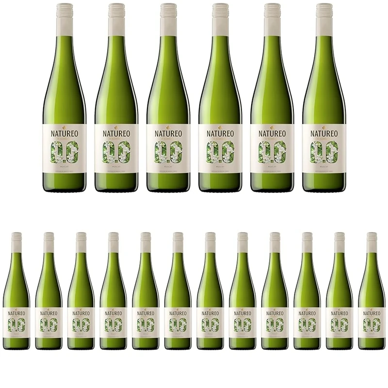 Torres Natureo De-alcoholised White Wine Muscat 75 cl (Case of 6) (Pack of 3)