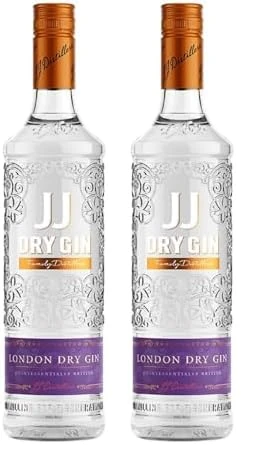 J.J Whitley London Dry Gin 1L (Pack of 2)