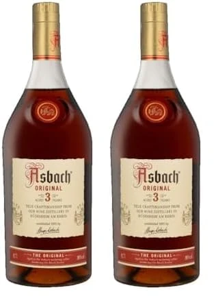 Asbach Original 3 Years Old, 70 cl (Pack of 2)