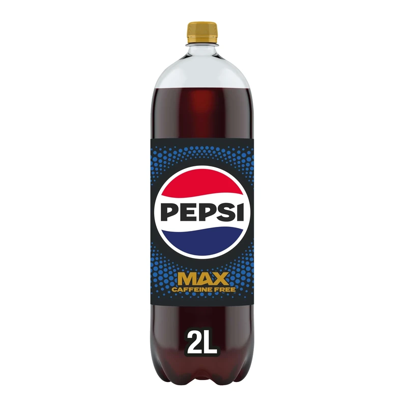 Pepsi Max No Caffeine No Sugar Cola Bottle 2L (Pack of 6)