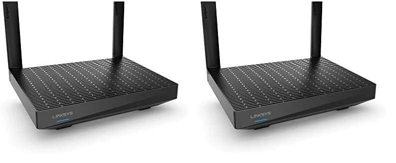 Linksys MR7350 Dual Band Mesh WiFi 6 Router (AX1800) - Works with Velop Whole Home WiFi System - Wireless Internet Gaming Router with MU-MIMO, Parental Controls, Guest Network Via App (Pack of 2)