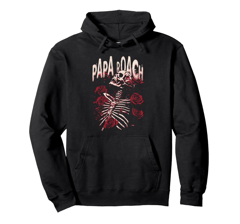 Papa Roach - Official Merchandise - Roses Pullover Hoodie