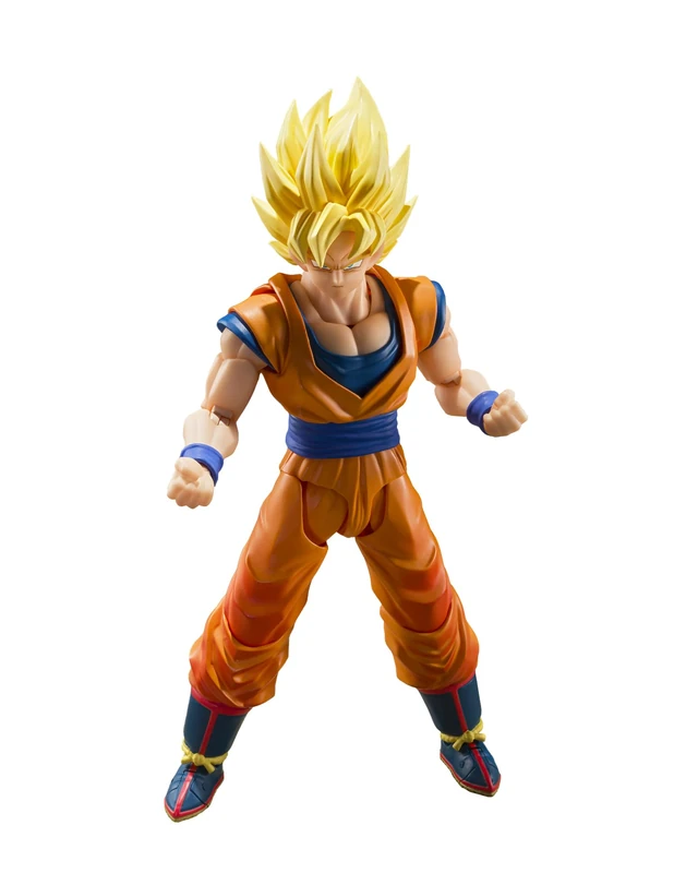 TAMASHII NATIONS - Super Saiyan Son Goku - Dragon Ball Z - The Beginning Of The Final Battle, Bandai Spirits S.H.Figuarts Action Figure