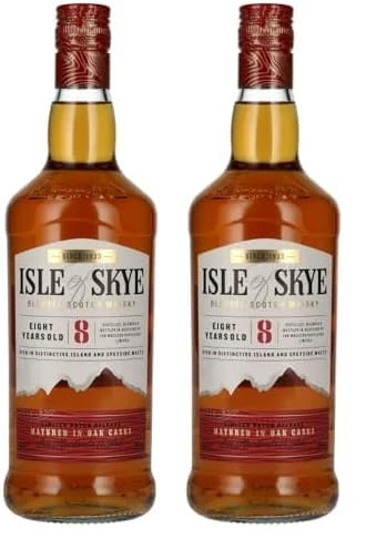 Isle of Skye Blended Scotch Whisky 8 Year Old, 70cl (Pack of 2)
