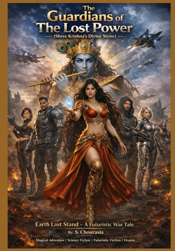 Part 1_ The Guardians of The Lost Power (Shree Krishna’s Divine Stone) Earth Last Stand - A Futuristic War Tale: The Last Stand Against the Darkness - Image 1