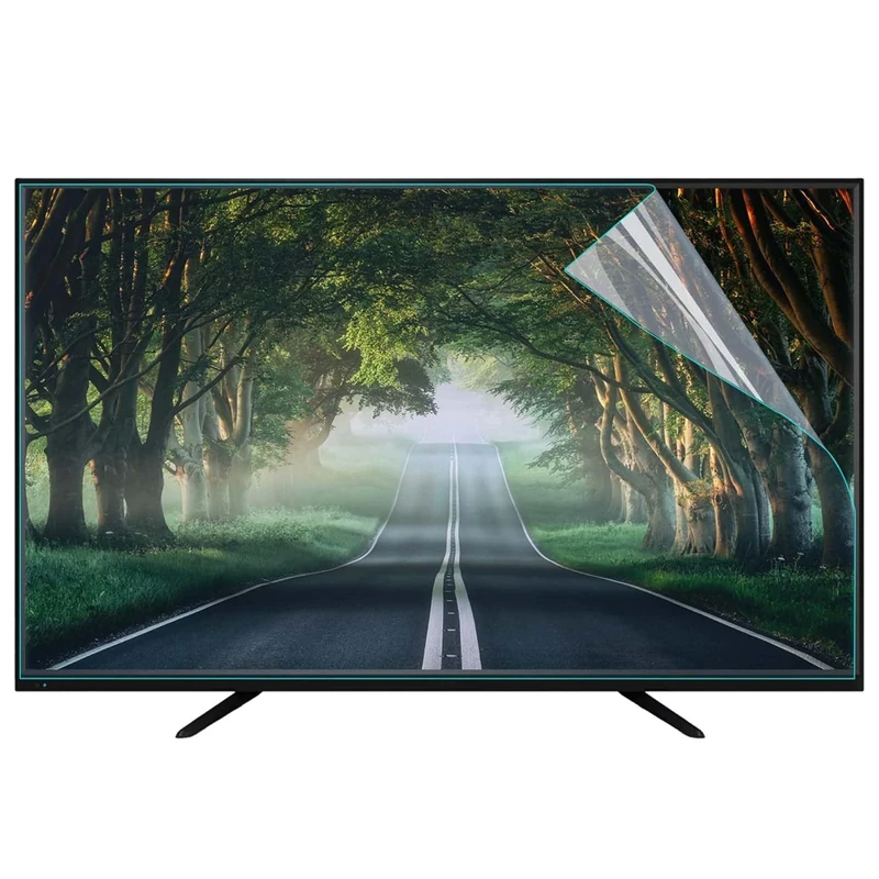 Yiustldd 32-75 Inch TV Screen Protector, Anti Glare/Anti Blue Light Screen Filter Dustproof Anti-Scratch Protector Film for HD TV Display,50" 1095x616мм