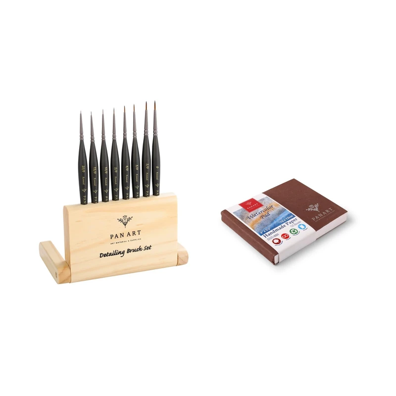 Pan Art Artist Tool – Premium Brush for Artists Accessory for Studio, School & Hobby Use