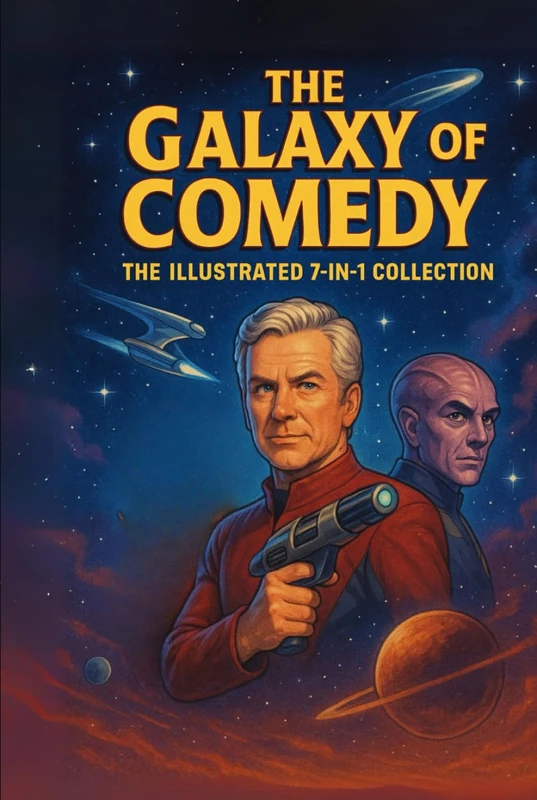 The Galaxy of Comedy The Illustrated 7-in-1 Collection: A Cosmic Adventure of Sci-Fi Clean Comedy, Space Opera & Intergalactic Stand-Up Jokes (The Galaxy of Comedy: A Hilarious Space Adventure)
