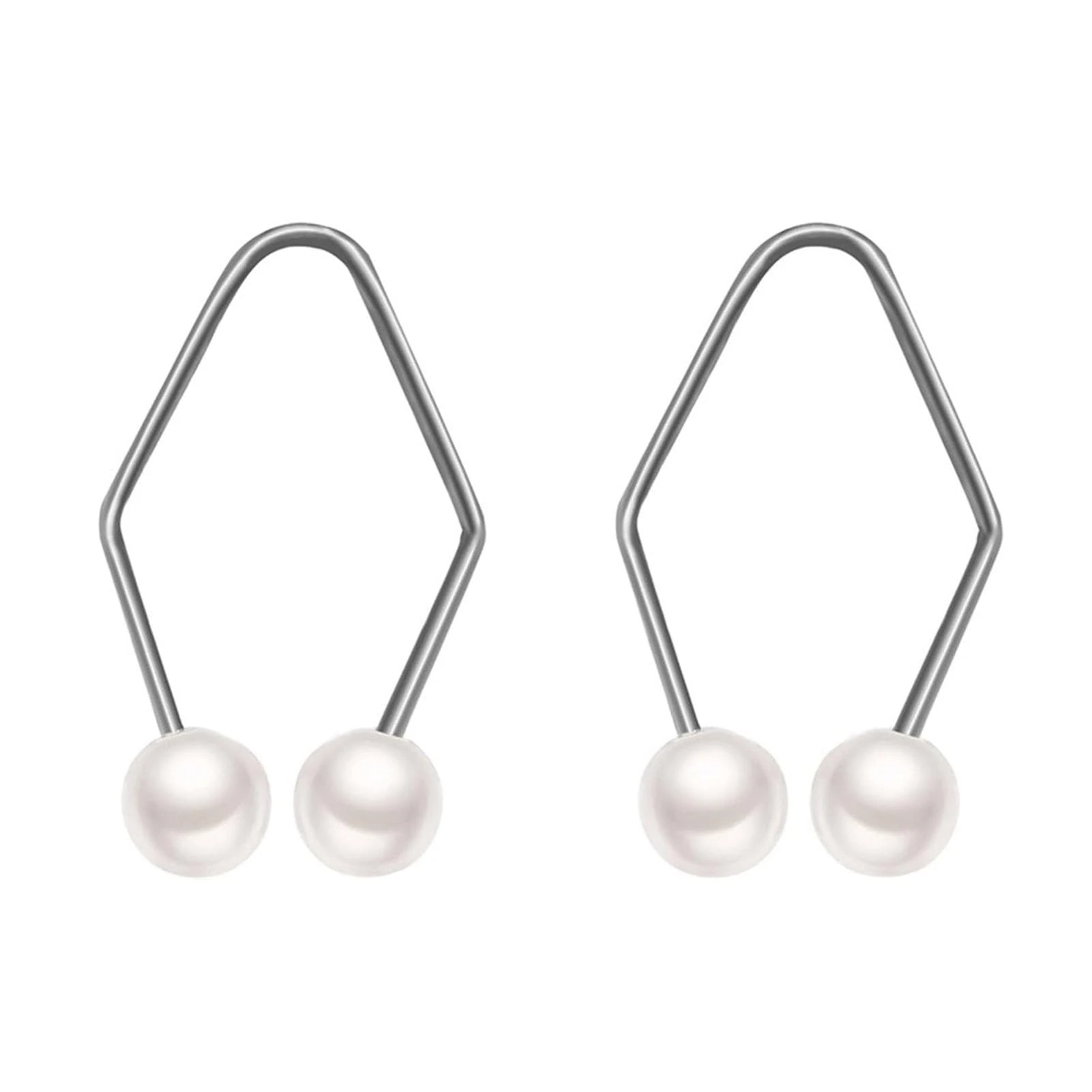 Dimple Maker Trainers Small Makers 2pcs Face Natural Creation Easy to Wear Compact Size Portable Facial White