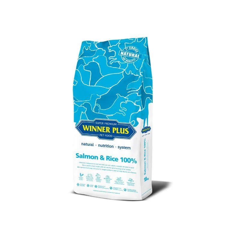 WINNER Canine Salmon AND RICE 12 kg - Image 1